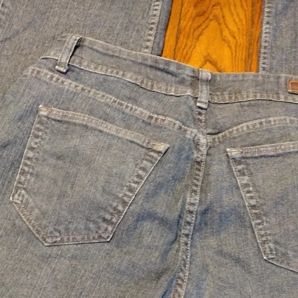 Riders By Lee Relaxed Fit Blue Jeans for Women.  Size 16 Long - Picture 6 of 11